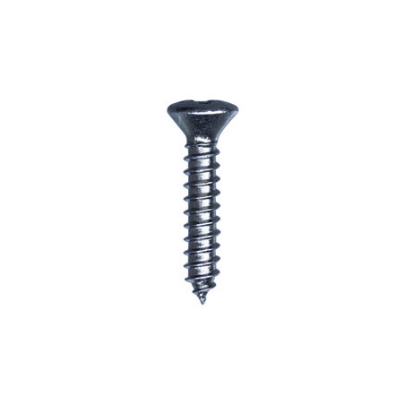 ZELFTAPPENDE SCHROEF MET GEWELFDE VERZONKEN KOP POZI WIT ZINK Ø 3,5 X 19 mm DIN 7983