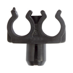 PIPE BRACKET Ø 7 mm 2 HOUSINGS