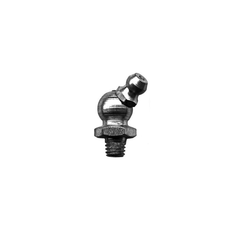 CURVED GREASE NIPPLE 45° M6-1.00