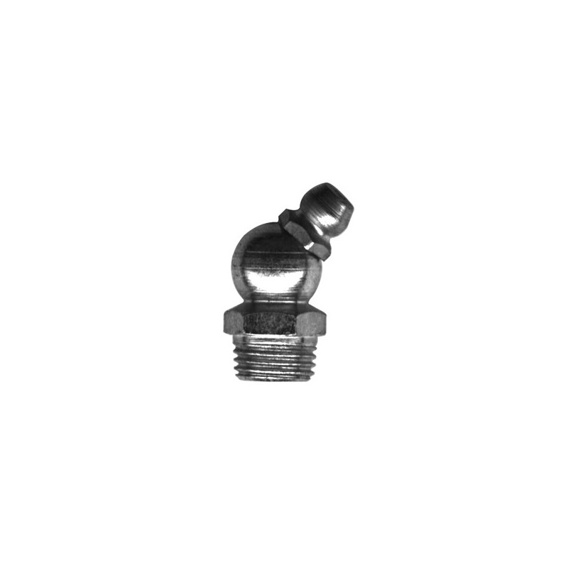 CURVED GREASE NIPPLE 45° M10-.100