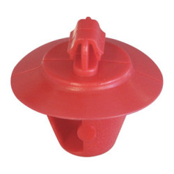 AGRAFE DE MOULURE Ø 12,2 mm BECQUET ET GOUSSET DE PORTE