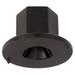 KUNSTSTOF MOER  Ø 6 mm WIELBEHUIZING / SPATLAP