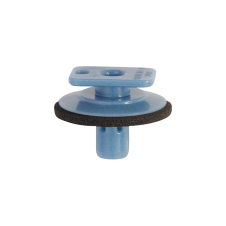 KLEM VOOR SIERLIJST  Ø 6,2 mm ACHTERKLEPSTRIP