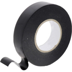 PVC BLACK ADHESIVE TAPE / 25 METERS ROLL