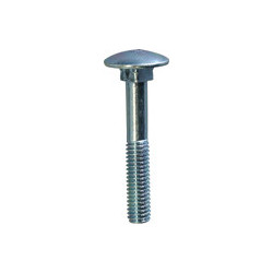 VIS À MÉTAUX TÊTE RONDE COLLET CARRÉ M6-1.00 X 40 mm DIN 603