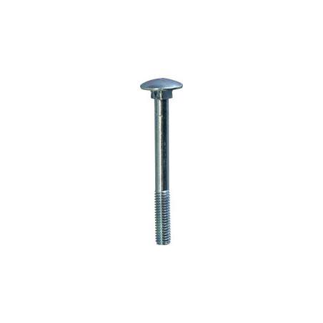 METAALSCHROEF MET RONDE KOP EN VIERKANTE AANZET M6-1.00 X 60 mm DIN 603