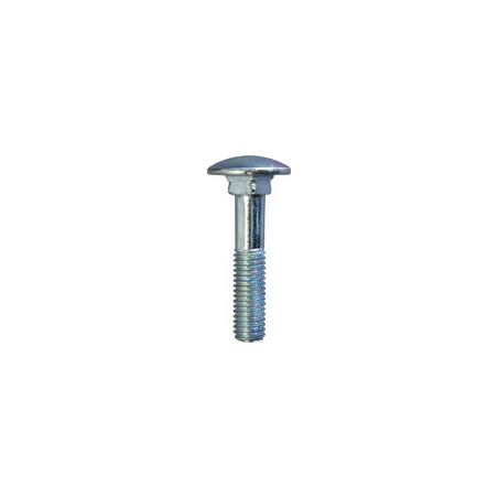 METAALSCHROEF MET RONDE KOP EN VIERKANTE AANZET M8-1.25 X 40 mm DIN 603