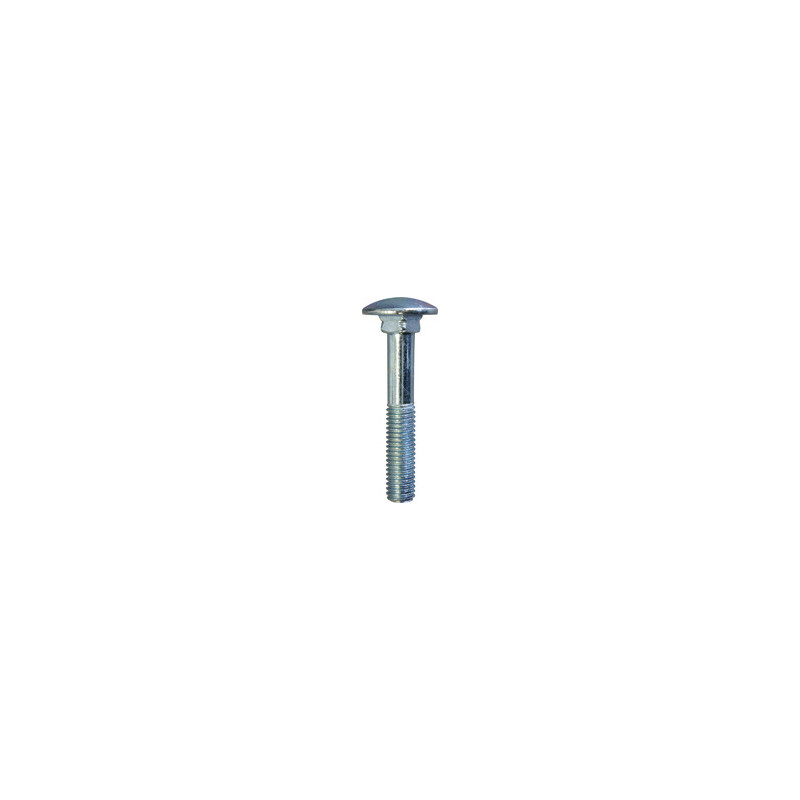 METAALSCHROEF MET RONDE KOP EN VIERKANTE AANZET M8-1.25 X 50 mm DIN 603