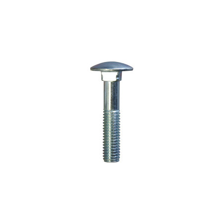 METAALSCHROEF MET RONDE KOP EN VIERKANTE AANZET M10-1.50 X 50 mm DIN 603