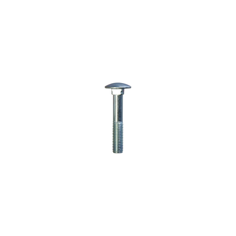 METAALSCHROEF MET RONDE KOP EN VIERKANTE AANZET M10-1.50 X 60 mm DIN 603