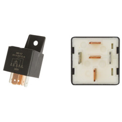 INVERTERRELAIS MET 24V-DIODE 22/10 A 5 PENNEN MET HOUDER