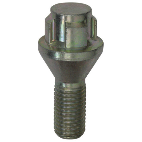 JEU DE 4 VIS DE ROUE ANTIVOL (BLOC JANTE) M12-1.50 X 23 mm