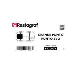 Fasteners kit for petrol engine undercover mudguard GRANDE PUNTO