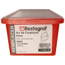 Kit met bevestigingsmateriaal voor Portier 500X Alle modellen 02.2015 →