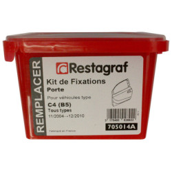 Kit met bevestigingsmateriaal voor Portier C4 (B5) Alle modellen 11.2004 → 12.2010