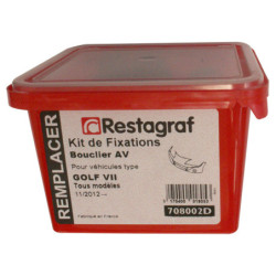 Kit met bevestigingsmateriaal voor Voorbumper GOLF VII Alle modellen 11.2012 → 02.2017