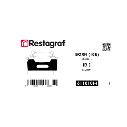 Fasteners kit for rear bumper BORN / ID 3