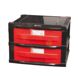 2 DRAWERS CONSOLE 380 X 400 X 240 mm