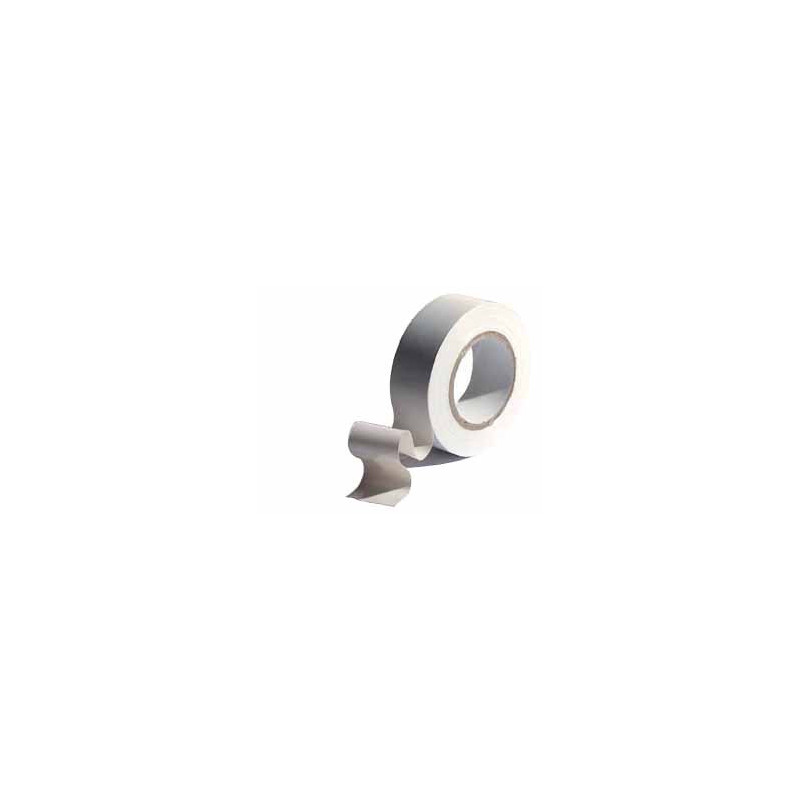 PVC WHITE ADHESIVE TAPE / 10 METERS ROLL