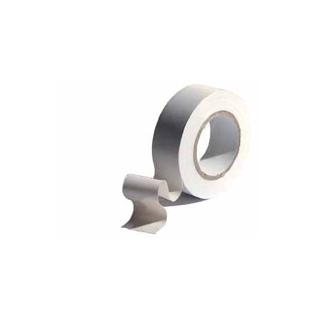 PVC WHITE ADHESIVE TAPE / 10 METERS ROLL