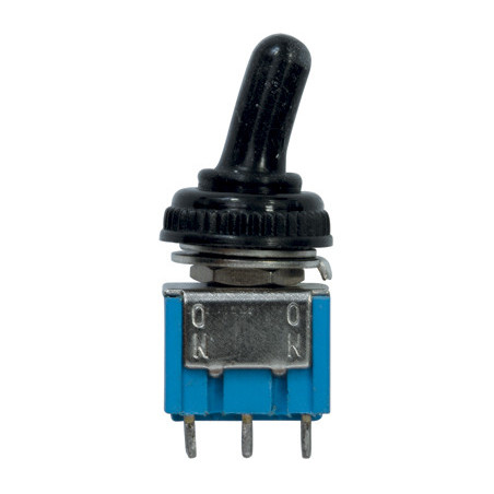 MICRO-INTERRUPTEUR À LEVIER ÉTANCHE 250VAC - 3A 6 BORNES