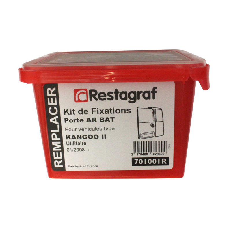 Kit de Fixations pour Porte AR KANGOO II VU 01.2008 →