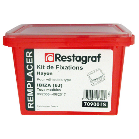 Befestigungsset für Heckklappe Ibiza (6J), alle Modelle, 06.2008 bis 06.2017