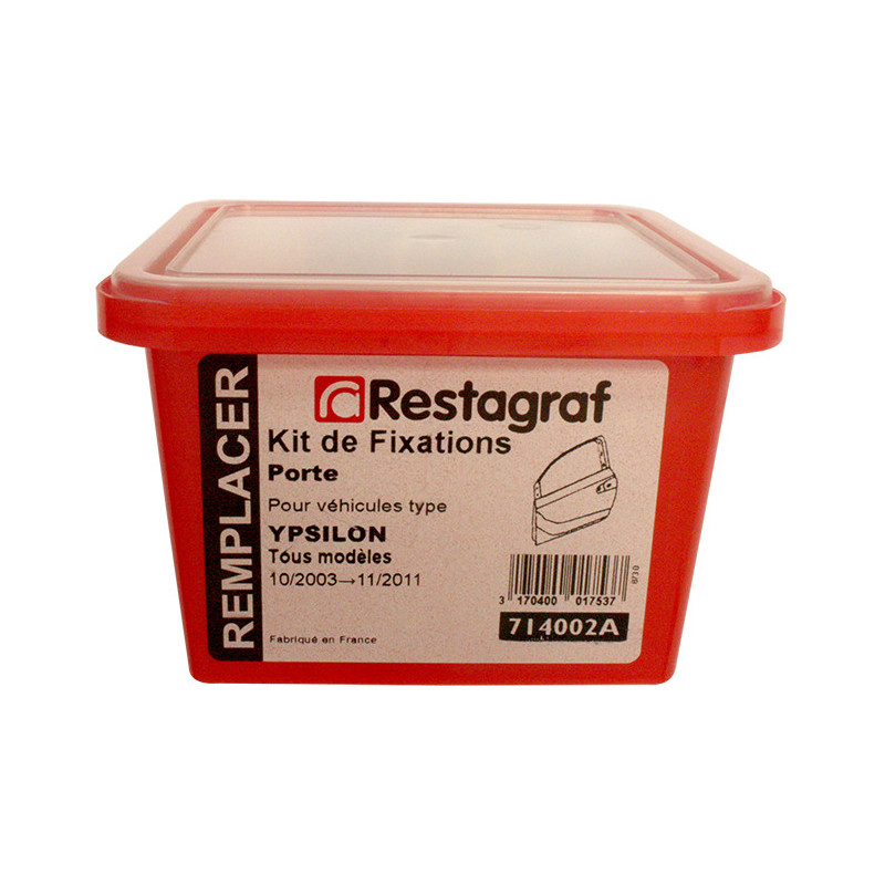 Kit met bevestigingsmateriaal voor Portier YPSILON I Alle modellen 10.2003 → 11.2011 Kit met bevestigingsmateriaal voor Portier YPSILON I Alle modellen 10.2003 → 11.2011