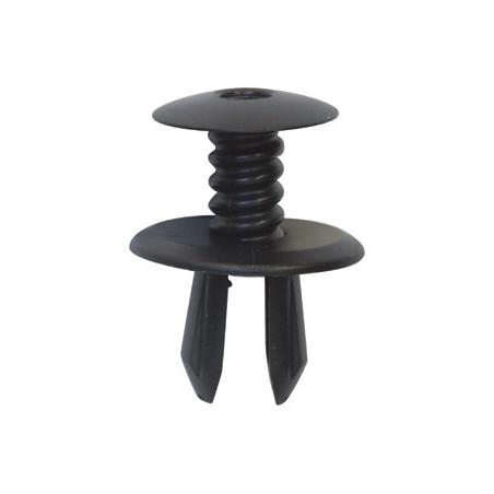 RIVET PLASTIQUE Ø 8 mm BOUCLIER ET GARNITURE INTÉRIEURE