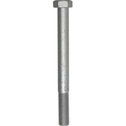 GRADE 10.9 HEXAGON HEAD MACHINE SCREW M16-2.00 X 160 mm DIN 931 PARTIAL THREAD