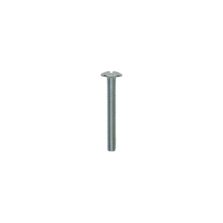 CROSS SLOTTED TRUSS HEAD MACHINE SCREW M5-0.80 X 40 mm NFE 25-129 CROSS SLOTTED TRUSS HEAD MACHINE SCREW M5-0.80 X 40 mm NFE 25-129