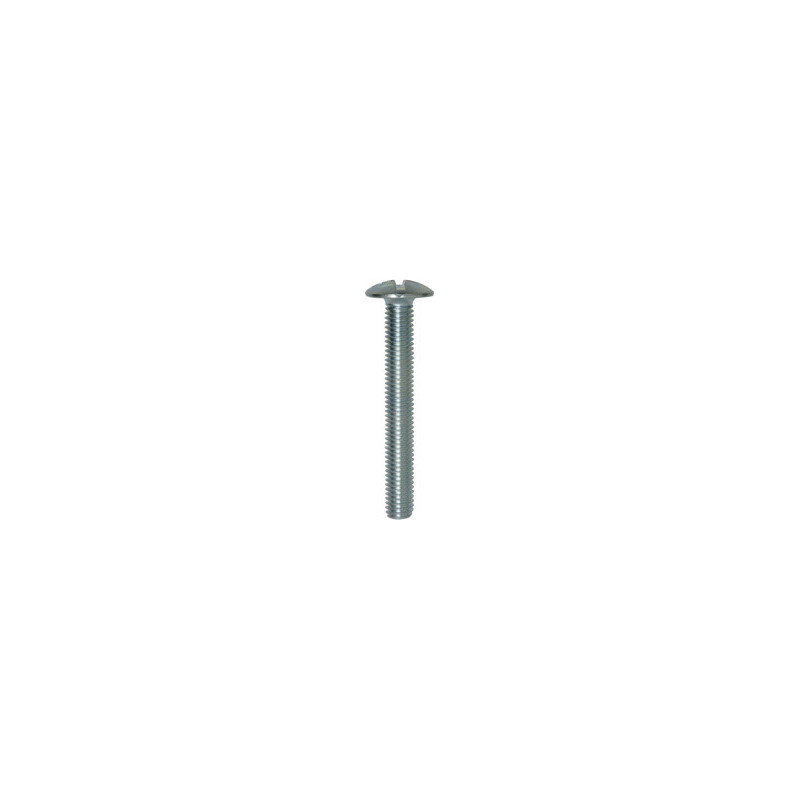 CROSS SLOTTED TRUSS HEAD MACHINE SCREW M8-1.25 X 60 mm NFE 25-129 CROSS SLOTTED TRUSS HEAD MACHINE SCREW M8-1.25 X 60 mm NFE 25-129