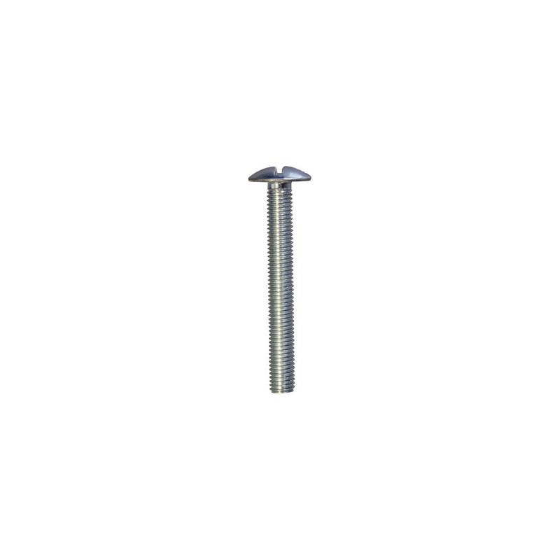 CROSS SLOTTED TRUSS HEAD MACHINE SCREW M10-1.50 X 80 mm NFE 25-129 CROSS SLOTTED TRUSS HEAD MACHINE SCREW M10-1.50 X 80 mm NFE 25-129