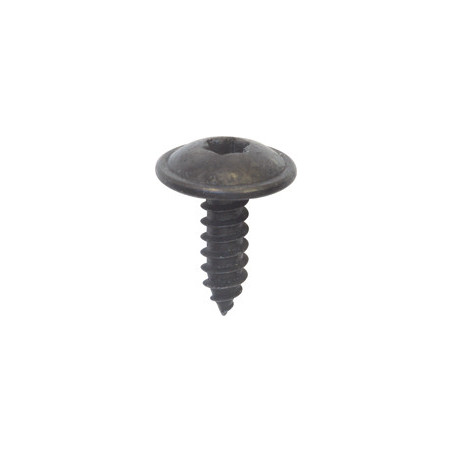 RONDE BREDE PLAATSCHROEF MET ZESKANTKOP ZWART ZINK Ø 4,2 x 13 mm BINNEN- EN BUITENBEKLEDING