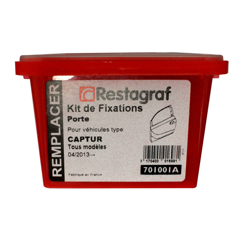 Kit de Fixations pour Porte CAPTUR Tous modèles 04. 2013 → Kit de Fixations pour Porte CAPTUR Tous modèles 04. 2013 →