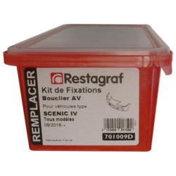 Kit met bevestigingsmateriaal voor Voorbumper SCENIC IV Alle modellen 09.2016 →