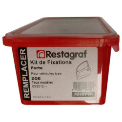 Kit met bevestigingsmateriaal voor Portier ZOE Alle modellen 03.2012 →