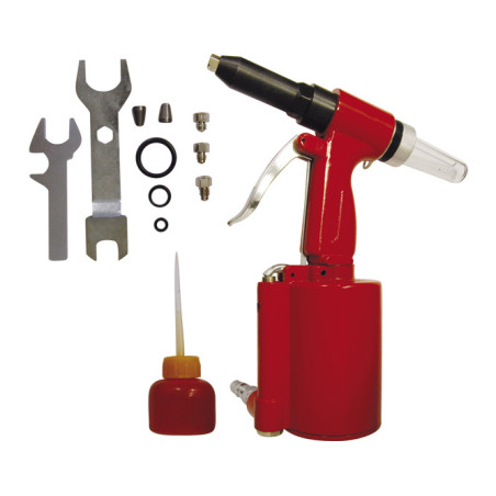 PNEUMATISCH NAGELPISTOOL  Ø 2,4 → 4,8 mm VOOR POPNAGEL