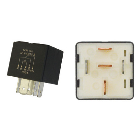 RELAIS INVERSEUR 12V 40/15A 5 BROCHES SANS SUPPORT