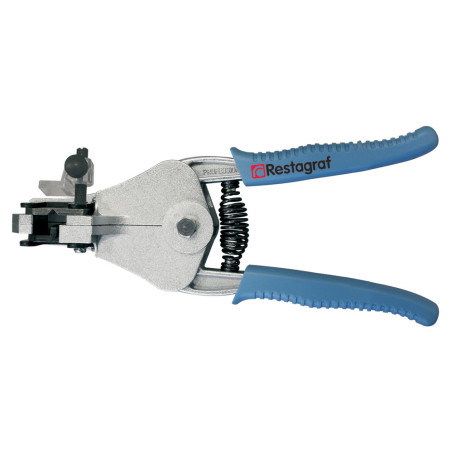 AUTOMATIC STRIPPER WITH SIDE HOLD FOR WIRES OF SECTION 0.5 → 6 mm²