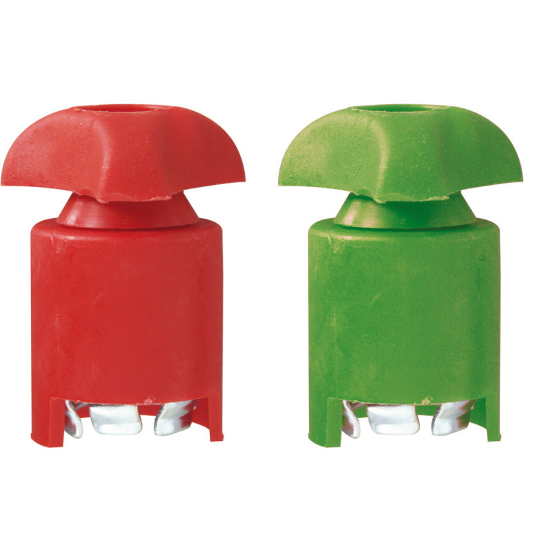 SET OF BATTERY TERMINALS M8 WITH CLAWS