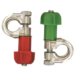 KOFFER MET ACCUKLEMMEN M8 PLATTE SERIE