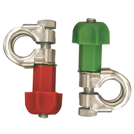 KOFFER MET ACCUKLEMMEN M8 PLATTE SERIE