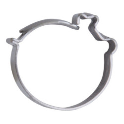 KLEMBEUGEL MET QUICK RELEASE  Ø 17 mm L = 8 mm