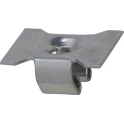 CLIP-ECROU A PRESSIONNER Ø 6,3 mm