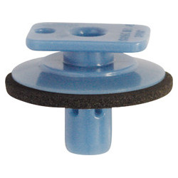 KLEM VOOR SIERLIJST  Ø 6,2 mm ACHTERKLEPSTRIP