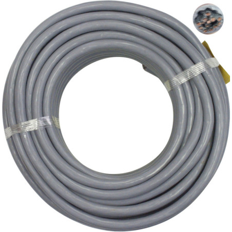 25 METER VOEDINGSKABEL  13 X 1 mm² MET MEERDERE ADERS
