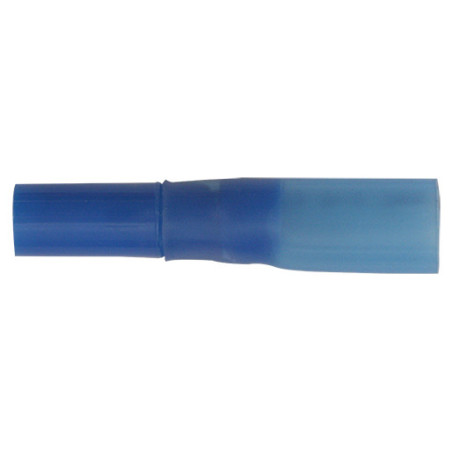 VOORGEÏSOLEERDE, CILINDRISCHE, VROUWELIJKE KABELSCHOEN  Ø 4 mm (1 → 2,5 mm²)  WARMTEKRIMPBARE