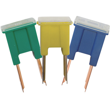 ASSORTIMENT DE FUSIBLES JAPONAIS MÂLE TYPE B 20A → 100A ASSORTIMENT DE FUSIBLES JAPONAIS MÂLE TYPE B 20A → 100A