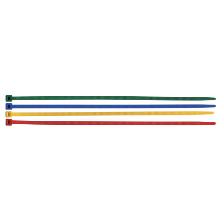 ASSORTMENT OF PLASTIC CABLE TIES 270 X 4,6 mm